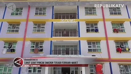 Luhut Sebut Puncak Omicron Terjadi pada Februari-Maret