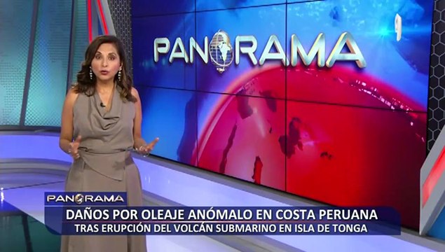 Daños por oleaje anómalo en costa peruana tras erupción del volcánica en Tonga
