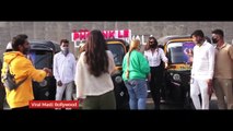 Nia Sharma Dance With Rickshaw Driver On Her New Song PHOONK LE