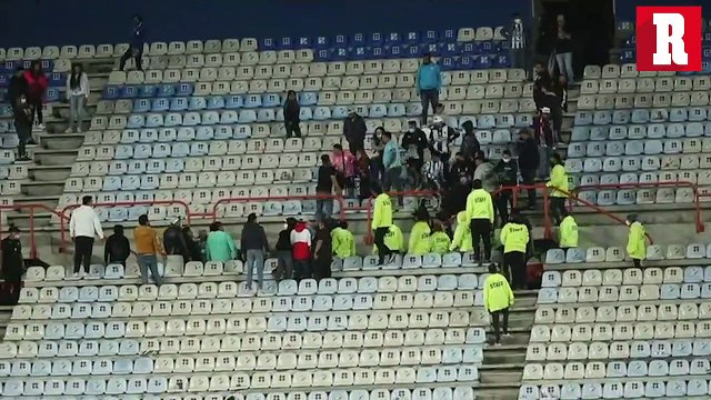 Pachuca vs Chivas - conato de bronca entre los aficionados de los Tuzos