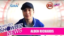 Kapuso Showbiz News: Alden Richards, malaki ang pasasalamat sa 'Eat Bulaga'