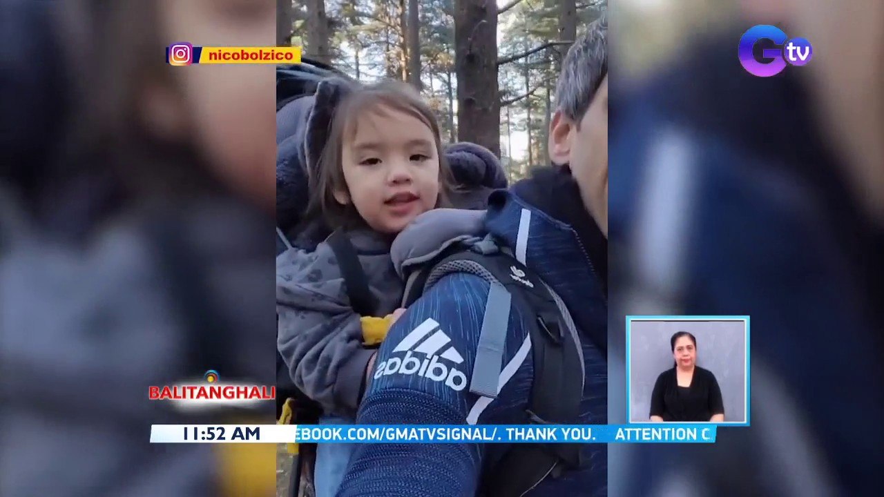 Anak nina Solenn Heusaff at Nico Bolzico na si Thylane, bibo sa pagbibilang in Spanish | BT