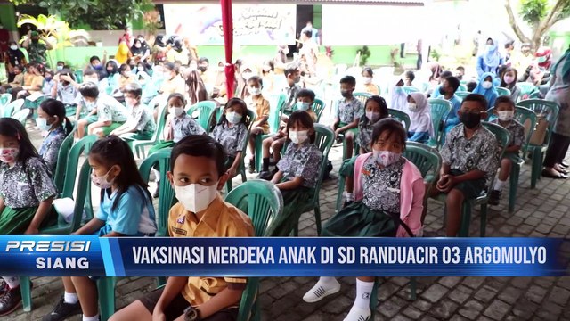 Kapolda Jawa Tengah cek pelaksanaan vaksinasi Merdeka Anak di SD Randuacir 03 Argomulyo Kota Salatiga