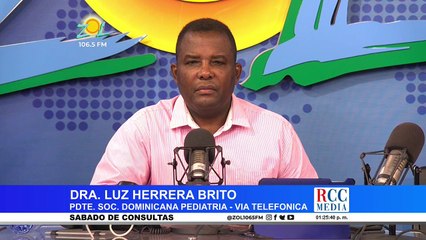 "Medidas a tomar en niños ante quinta ola de COVID - 19" con la Dra. Luz Herrera Brito