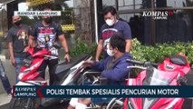 Polisi Tembak Satu Pelaku Spesialis Pencurian Motor