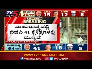ಬಿಜೆಪಿ 41 ಕ್ಷೇತ್ರಗಳಲ್ಲಿ ಮುನ್ನಡೆ | Assembly Election Results | TV5 Kannada