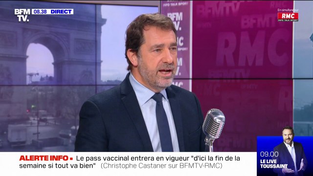 Pass vaccinal: pour Christophe Castaner, pas question de déroger à la règle pour les grands sportifs