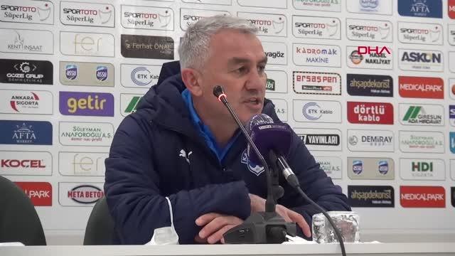 SPOR GZT Giresunspor - Kasımpaşa maçının ardından