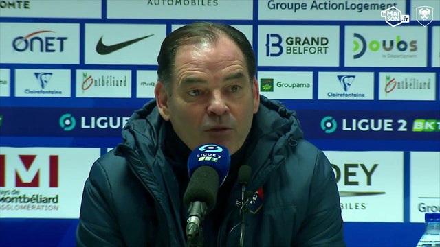 J21 Ligue 2 BKT : la réaction de Stéphane Moulin après FC Sochaux 3-2 SMCaen