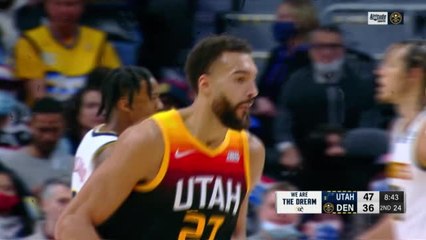 Download Video: Returning Gobert bags double-double as Jazz end losing run