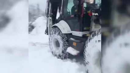 Doğu Karadeniz'de 854 köy ve mahalle yolu ulaşıma kapandı