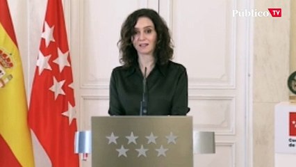 Ayuso: "Madrid es la capital de la resistencia ante la pandemia"