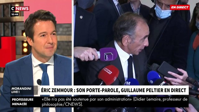 EXCLU - Guillaume Peltier, porte-parole de Zemmour: Je n’ai jamais utilisé la base de données des Républicains, contrairement à ce qu’affirme Christian Jacob - VIDEO