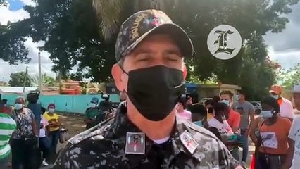 Diego Pesqueira, vocero de la PN,  dice está todo controlado en La Victoria tras motín