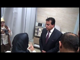 وزير التعليم العالي يفتتح وحدة الكلى والرنين المغناطيسي بمستشفى أسوان