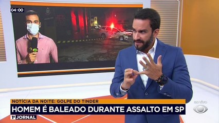 Um homem foi baleado durante um assalto após ser vítima do golpe do falso encontro. Ele foi surpreendido ao chegar no local marcado, na zona norte de São Paulo.