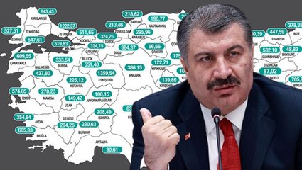 Son Dakika: Bu şehirlerde yaşayanlar dikkat! İşte vaka yoğunluğu en çok artan 10 il