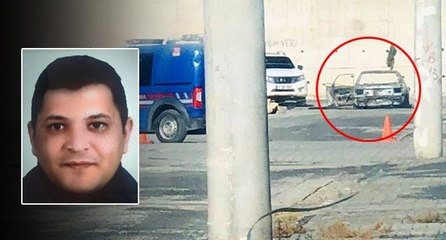 Yanan otomobilde uzman çavuşun cesedi bulundu