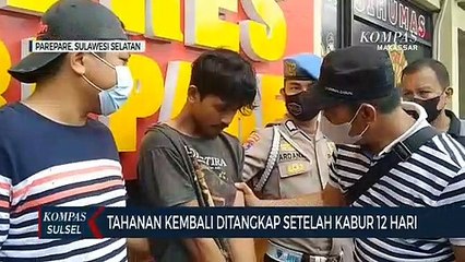 Tahanan Kembali Ditangkap Setelah Kabur 12 Hari