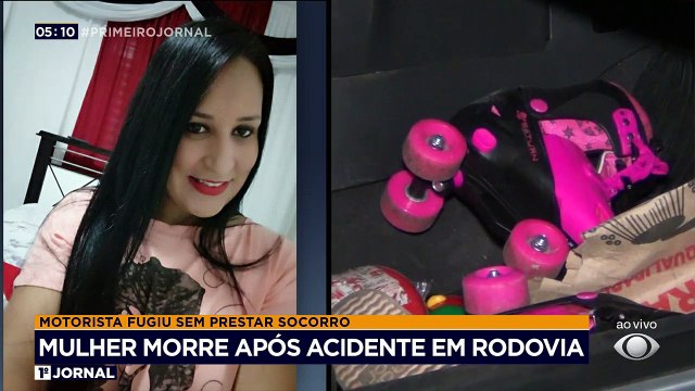 Uma mulher morreu e 3 pessoas da mesma família ficaram feridas após um acidente na Via Dutra, em São Paulo. O motorista do outro carro, que causou a batida, fugiu sem prestar socorro às vítimas.
