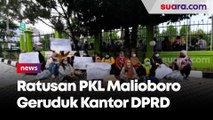 Ratusan Pedagang Kaki Lima Malioboro Geruduk Kantor DPRD dan Pemkot Jogja