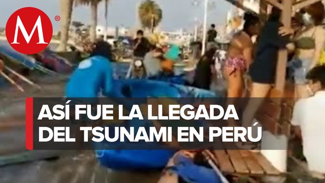 En Perú, mueren dos mujeres ahogadas por tsunami provocado por erupción en Tonga
