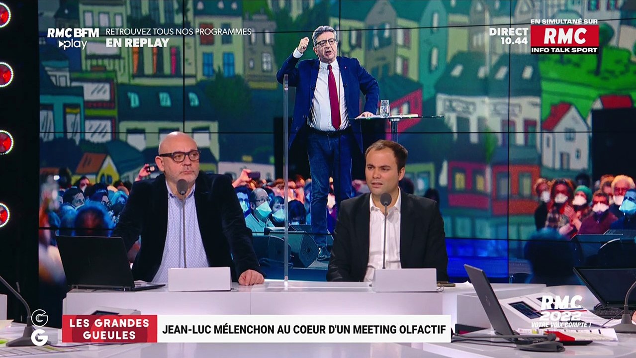 GG 2022 : Jean-Luc Mélenchon au cœur d'un meeting olfactif - 17/01