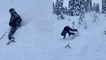 'UK skier demonstrates a cost-friendly method of getting a vasectomy *HILARIOUS SKI FAIL* '