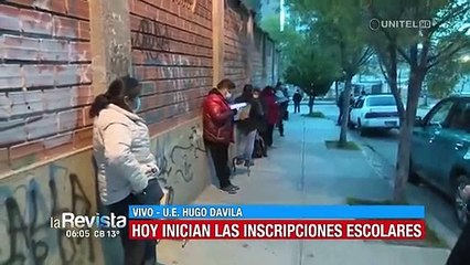 Inicia las inscripciones escolares en Bolivia con algunas filas en colegios del eje troncal
