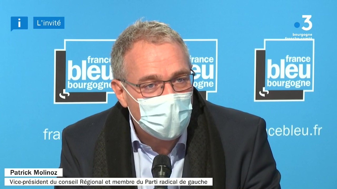 Patrick Molinoz, vice-président du conseil régional de Bourgogne Franche-Comté, soutient de Christiane Taubira