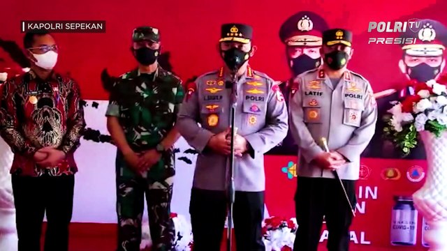 KAPOLRI SEPEKAN : Kapolri Meninjau Pembelajaran Tatap Muka di SMPN 6 Ambon (2/2)