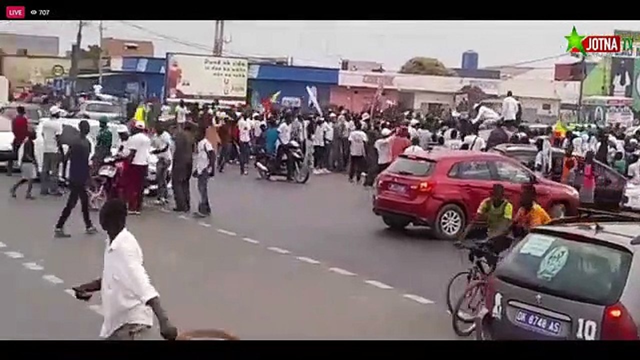 Mbour Caravane de la Coalition Yewwi Askan Wi bat campagne