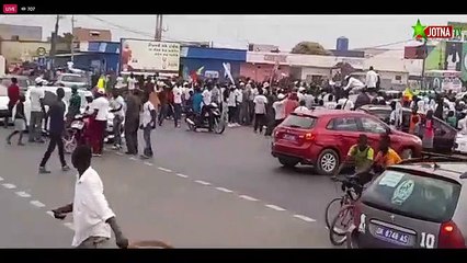 Mbour Caravane de la Coalition Yewwi Askan Wi bat campagne