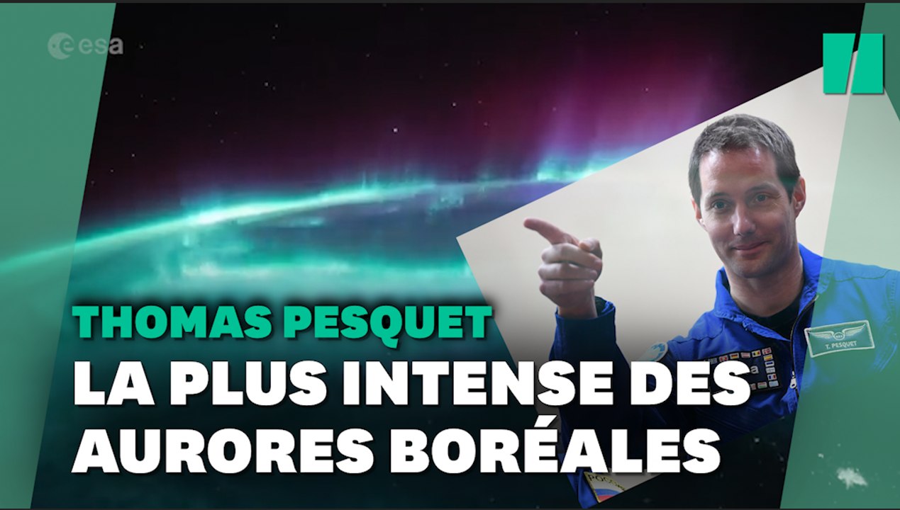 Cette aurore boréale filmée par Thomas Pesquet valait le coup d'attendre