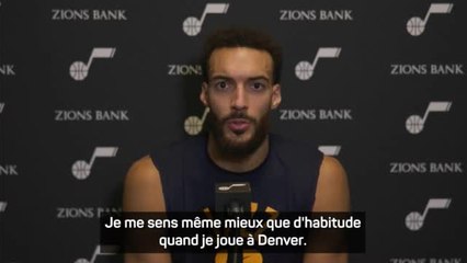 Jazz - Gobert : "Je me sens très bien"