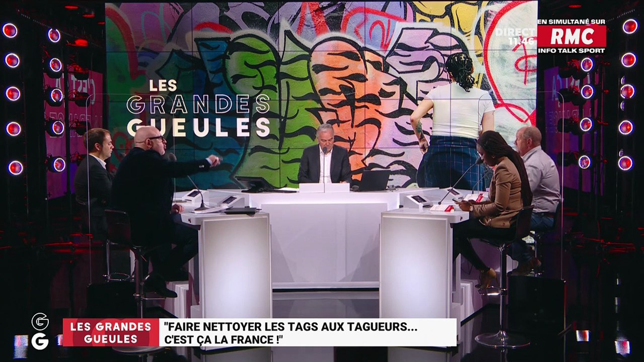 "Faire nettoyer les tags aux tagueurs... c'est...