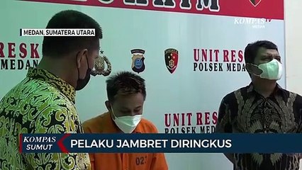 Download Video: Pelaku yang Viral karena Jambret Seorang Ibu di Medan Diringkus