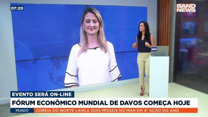 Começou hoje o Fórum Econômico Mundial de Davos. O ministro da Economia paulo Guedes está confirmado em um painel na sexta-feira.