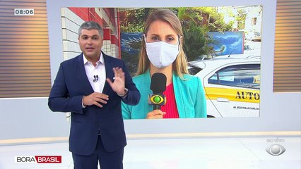 Na cidade de São Paulo, foi a vez da Manu se vacinar. Ela foi a primeira criança a ser imunizada nesta UBS da Bela Vista.