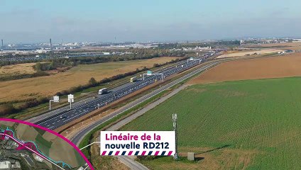 Contournement Est de Roissy - Survol en drone de l’A104 (Version longue)
