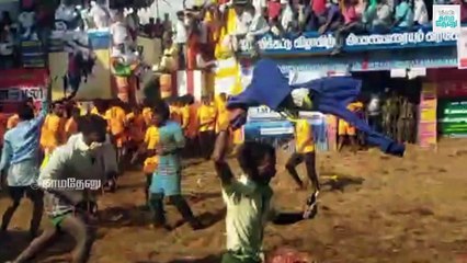 உலகப் புகழ்பெற்ற அலங்காநல்லூர் ஜல்லிக்கட்டு
