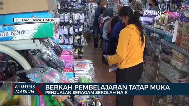 Berkah Pembelajaran Tatap Muka, Penjualan Seragam Sekolah Naik