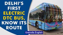 Delhi CM Arvind Kejriwal flags off the first electric bus for DTC, know its route| Oneindia News