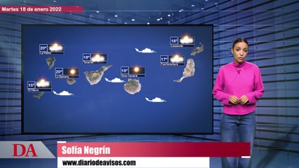 La previsión del tiempo en Canarias para el 18 de enero