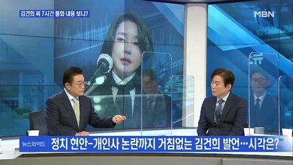 [백운기의 뉴스와이드] 김건희 씨 녹취 공개, 파장은? / 윤석열 선대본부 '무속인' 논란?