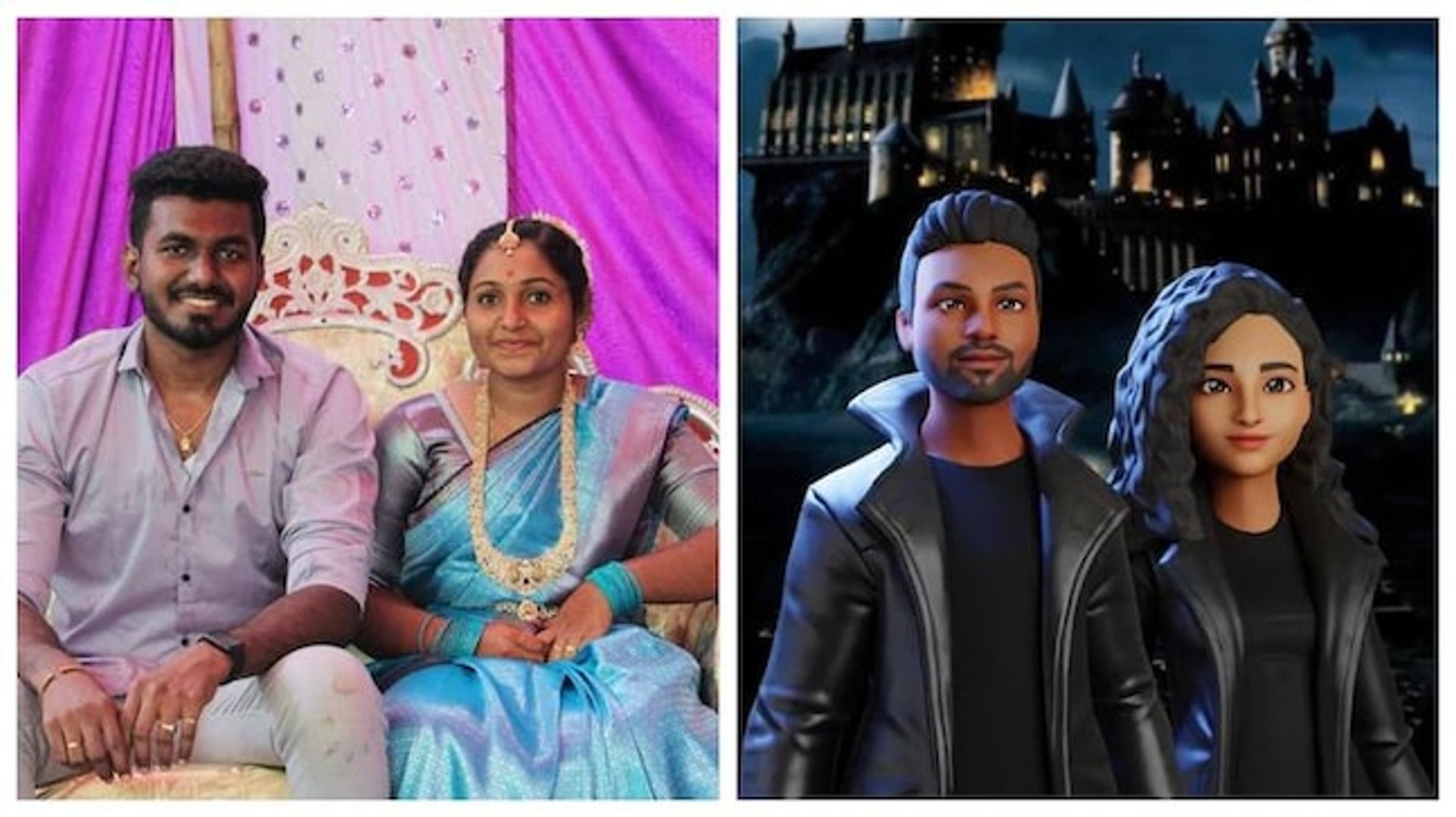 ⁣Tamil Nadu couple to host Hogwarts-themed wedding reception in Metaverse