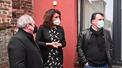 Christie Morreale a visité un centre de prévention du suicide et d'accompagnement namurois