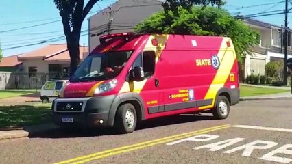 Homem de 56 anos cai de motocicleta no Bairro Alto Alegre e fica ferido