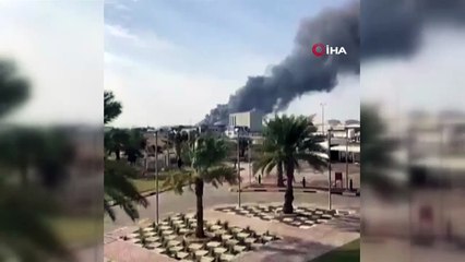 Abu Dabi'de peş peşe drone saldırıları: Havalimanında yangın çıktı