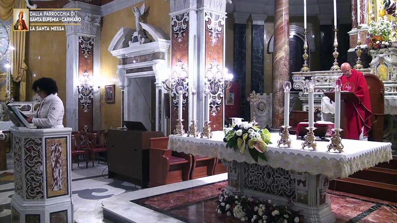 Carinaro, la Messa in diretta dalla chiesa di SantEufemia (26.11.21)